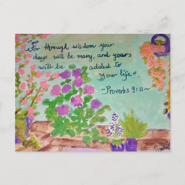 Cartão Postal bênção (Frente)