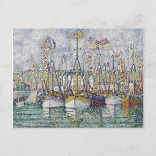 Cartão Postal Bênção da frota atuneira de Groix