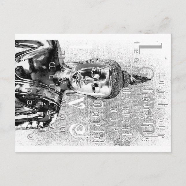 Cartão Postal Bênção de Buda (Frente)