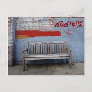 Cartão Postal Bench em Memphis