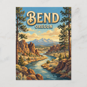 Cartão Postal Bend Oregon