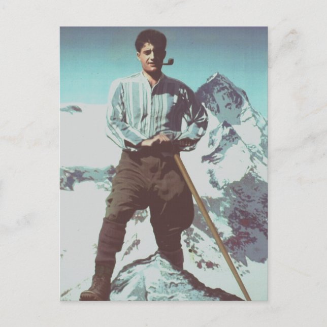 Cartão Postal Bendito Pier Giorgio Frassoni (Frente)