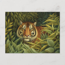 Cartão Postal Bengala Tiger Digital Art