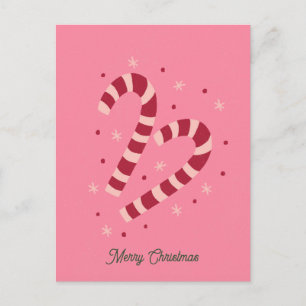 Cartão Postal Bengalas de Natal