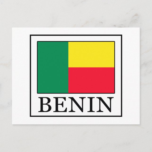 Cartão Postal Benim (Frente)
