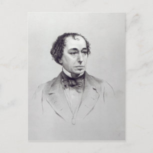Cartão Postal Benjamin Disraeli, 1rua Earl Beaconsfield