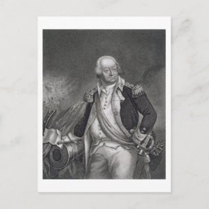 Cartão Postal Benjamin Lincoln (1733-1810) (gravura)