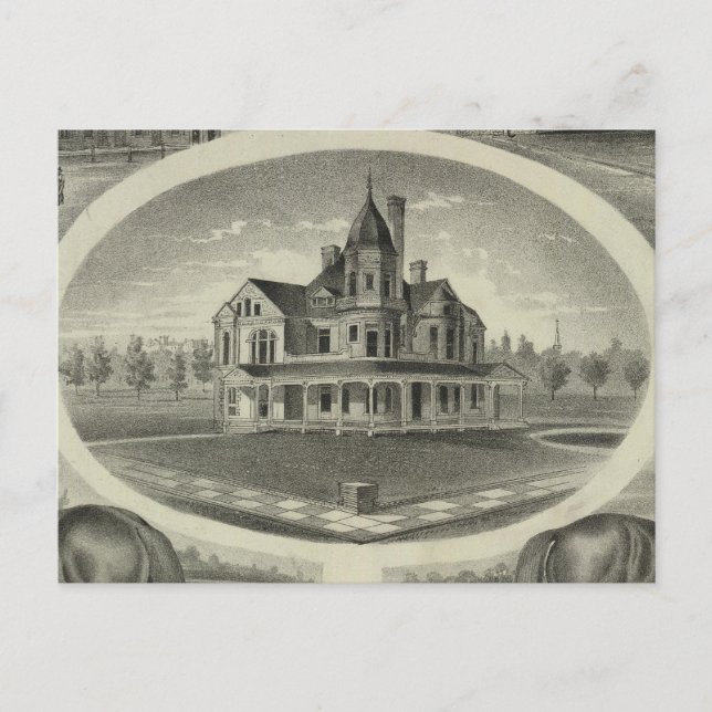 Cartão Postal Bennettand Son, Topeka (Frente)