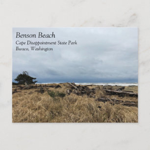 Cartão Postal Benson Beach, Cape Desapontamento, WA