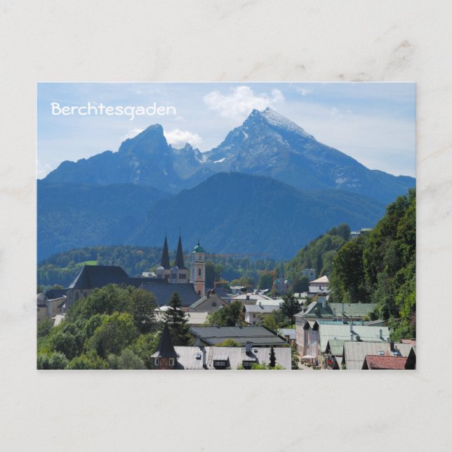 Cartão Postal Berchtesgaden (Frente)