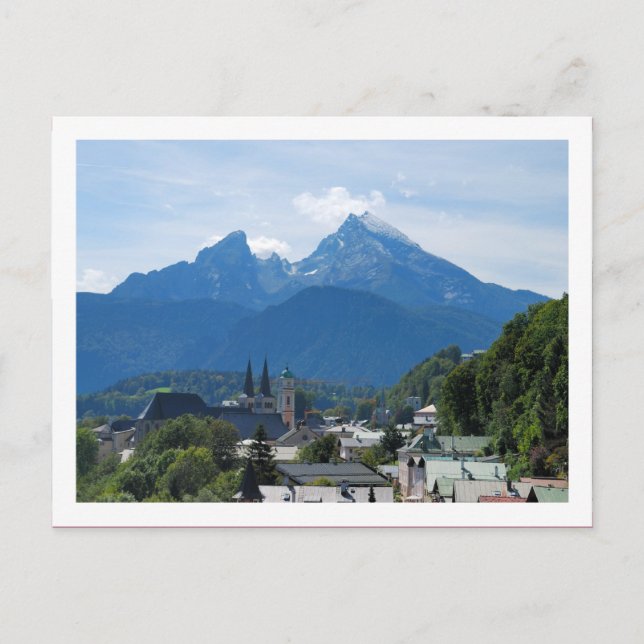 Cartão postal Berchtesgaden (Frente)