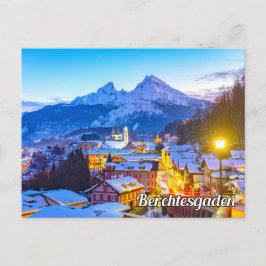 Cartão Postal Berchtesgaden, Alemanha