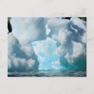 Cartão Postal Bérculos de gelo da ponta sul do Sul