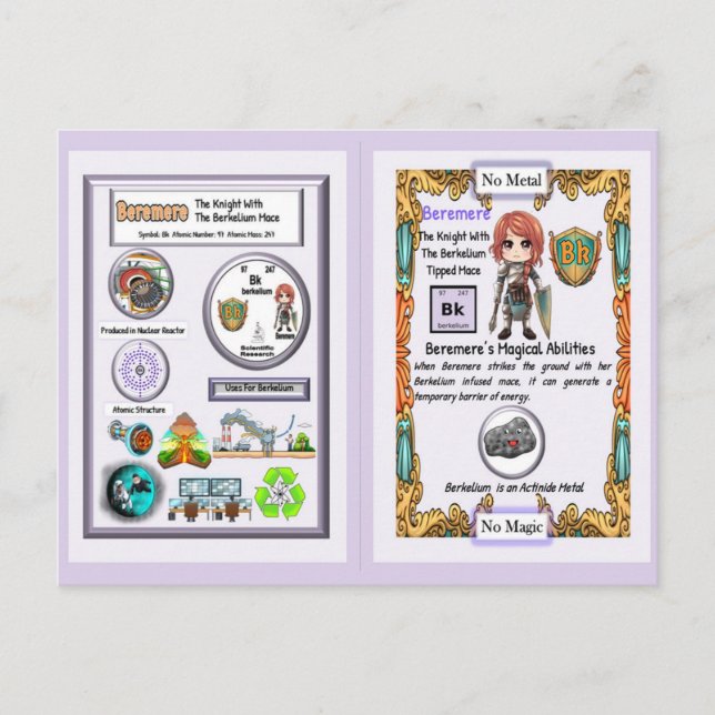 Cartão Postal Beremere - Knight Berkelium Mace (Frente)