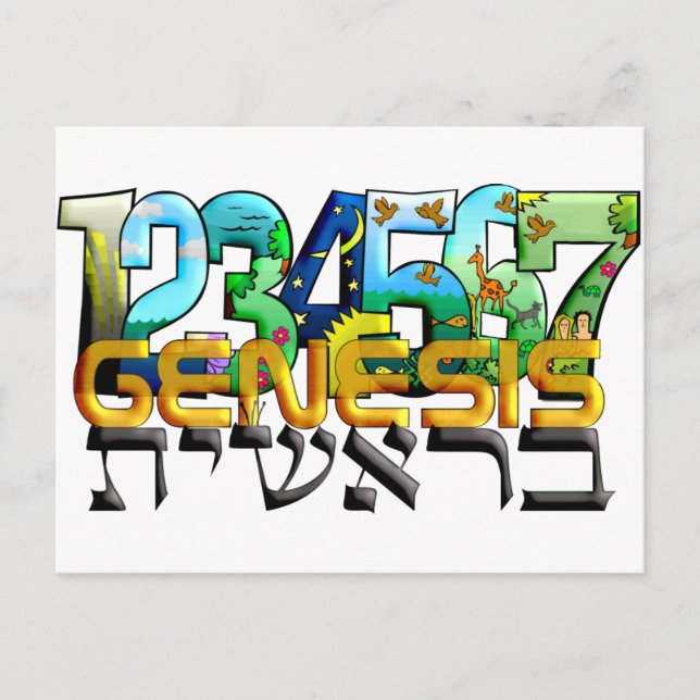 Cartão Postal Bereshit (Frente)