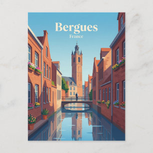 Cartão Postal Bergues França