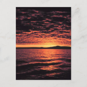 Cartão Postal Bering Sea Sunset