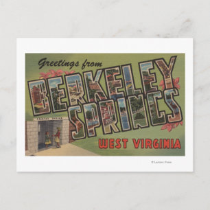 Cartão Postal Berkeley Primaveras, Virgínia Ocidental