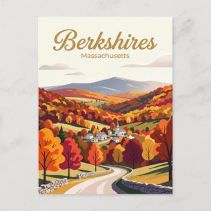 Cartão Postal Berkshires, Massachusetts EUA