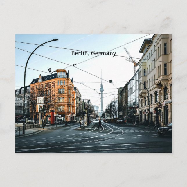 Cartão Postal Berlim, Alemanha (Frente)