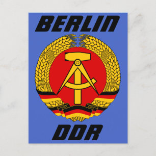 Cartão Postal Berlim, DDR - Deutsche Demokratische Republik