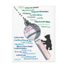 Berlim muro arquibancada East oeste Mauerfall