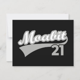 Cartão Postal Berlin Moabit 21 Classic Retro City