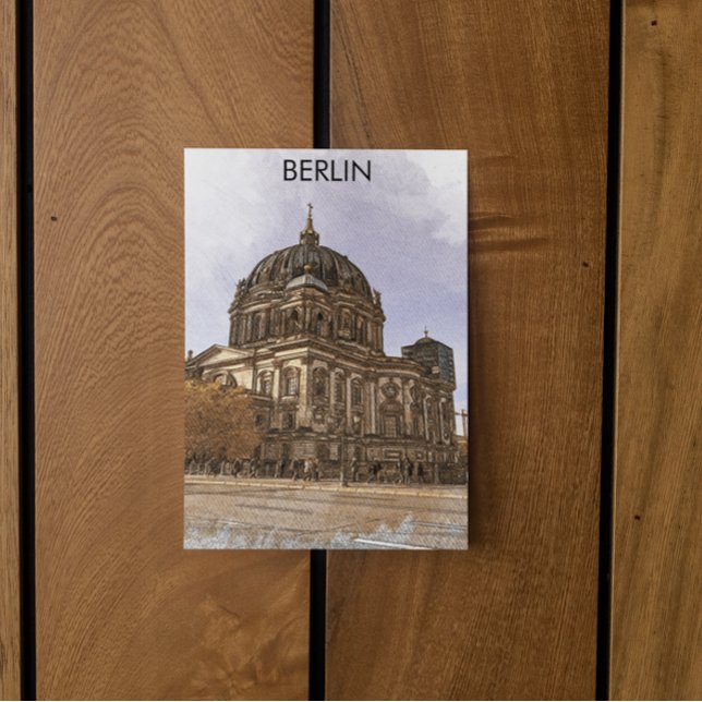 Cartão Postal Berliner Dom Landmark (berliner Dom Postcard)