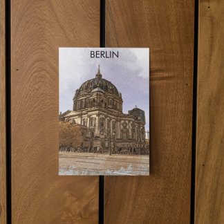 Cartão Postal Berliner Dom Landmark