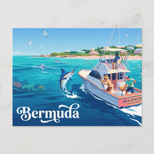 Cartão Postal Bermuda Bermudas (Frente)