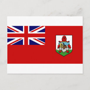 Cartão Postal Bermuda Flag BM