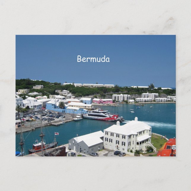 Cartão Postal Bermudas (Frente)