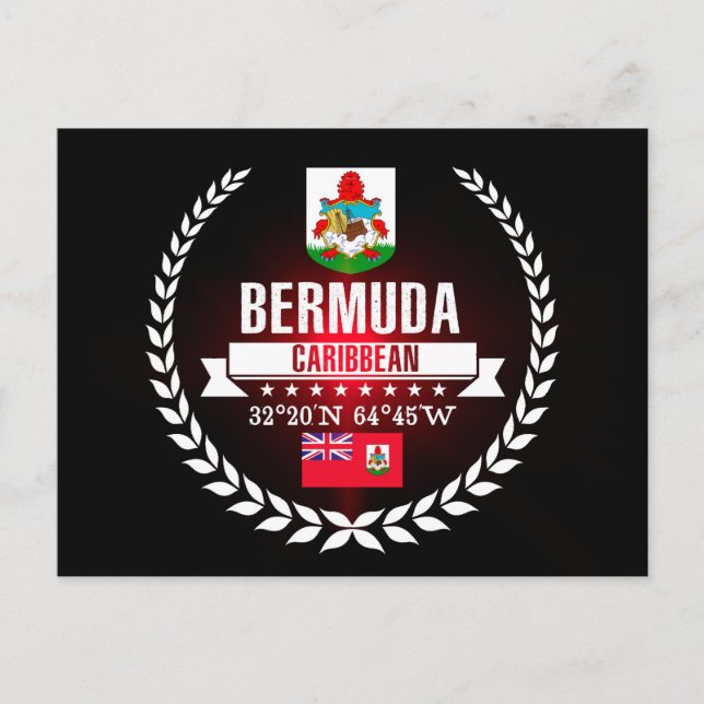 Cartão Postal Bermudas (Frente)