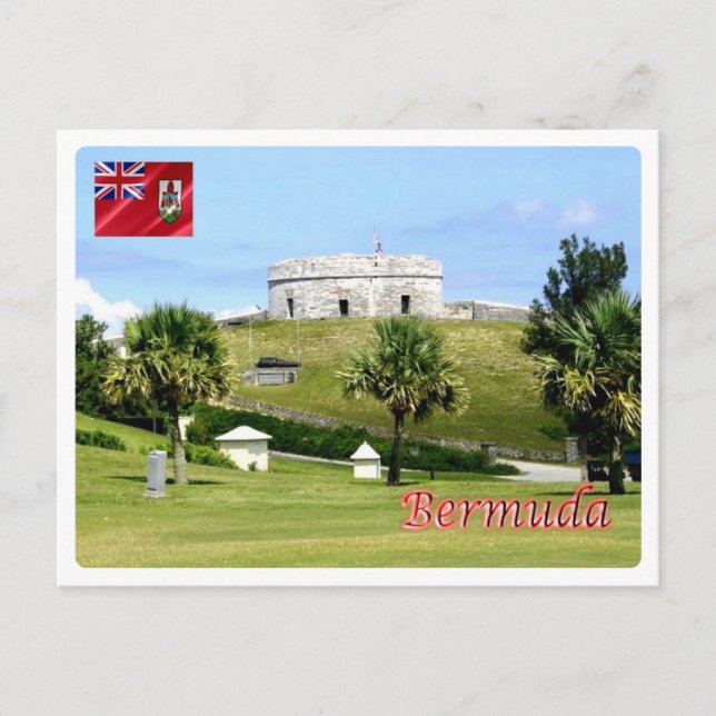 Cartão Postal Bermudas - Catherine Santo - (Frente)
