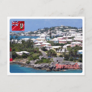 Cartão Postal Bermudas - Panorama -