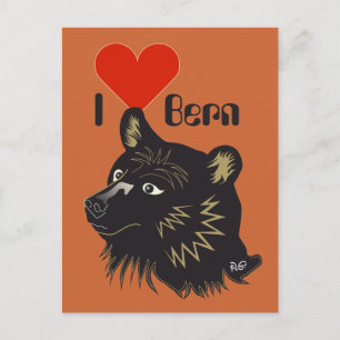 Cartão Postal Bern Berna Bärn Schweiz Suisse Postkarte