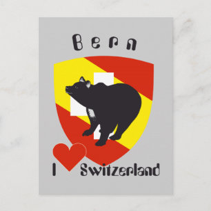 Cartão Postal Bern Berna Schweiz Suisse Postkarte