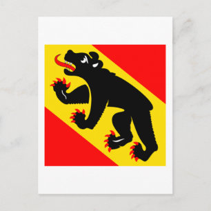 Cartão Postal Bern Flag