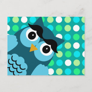 Cartão Postal Bernie the Owl