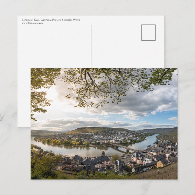 Cartão Postal Bernkastel-Kues (Frente/Verso)