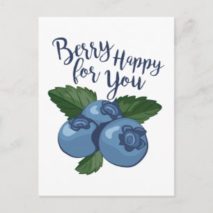 Cartão Postal Berry Happy