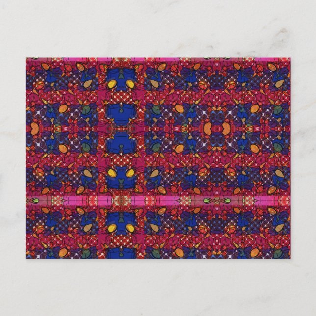 Cartão Postal Berry Wall (Frente)