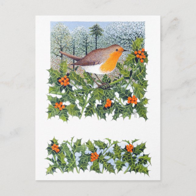 Cartão Postal Berrying (Frente)