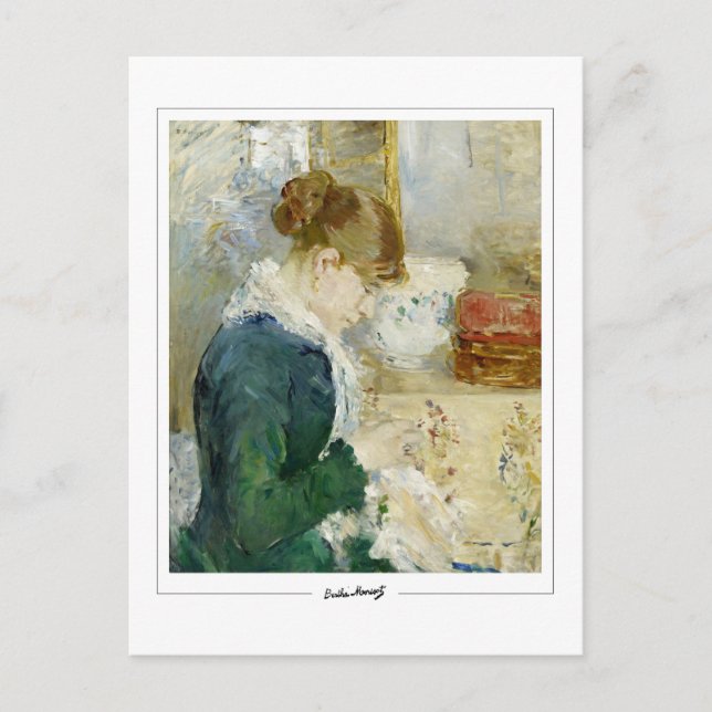 Cartão Postal Berthe Morisot #265 - Arte Fina (Frente)