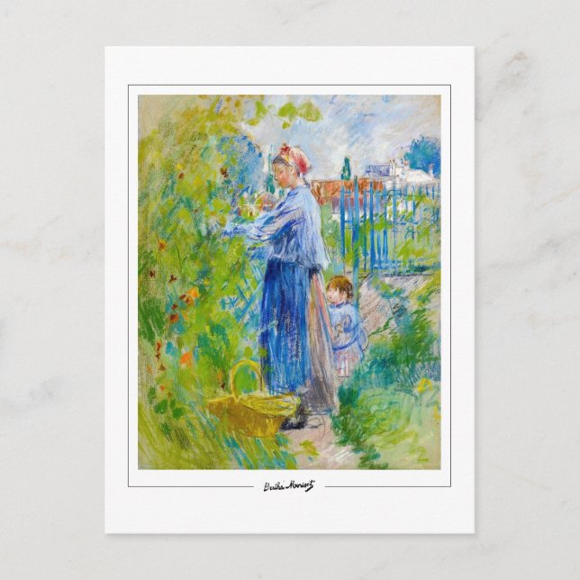 Cartão Postal Berthe Morisot #310 - Belas Artes (Frente)