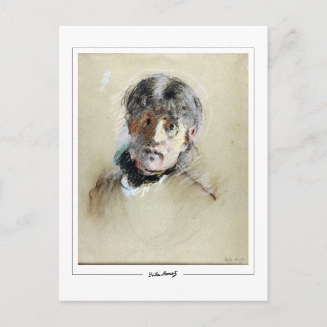 Cartão Postal Berthe Morisot #322 - Belas Artes (Frente)