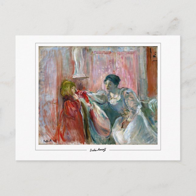 Cartão Postal Berthe Morisot #341 - Belas Artes (Frente)