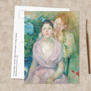 Cartão Postal Berthe Morisot - A Hortênsia / As Duas Irmãs