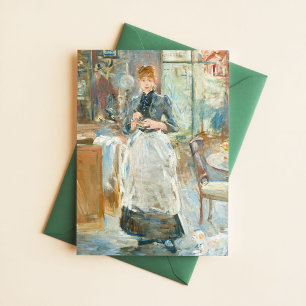Cartão Postal Berthe Morisot Dining Room Impressionista Art