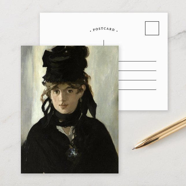 Cartão Postal Berthe Morisot | Édouard Manet (Criador carregado)